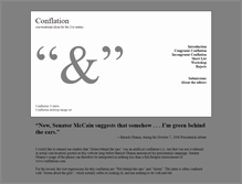 Tablet Screenshot of conflations.com
